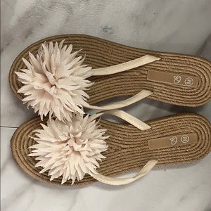 Flower sandals